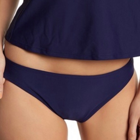 adidas Solid Hipster Bikini Bottoms Blue XL NWT - Picture 2 of 8